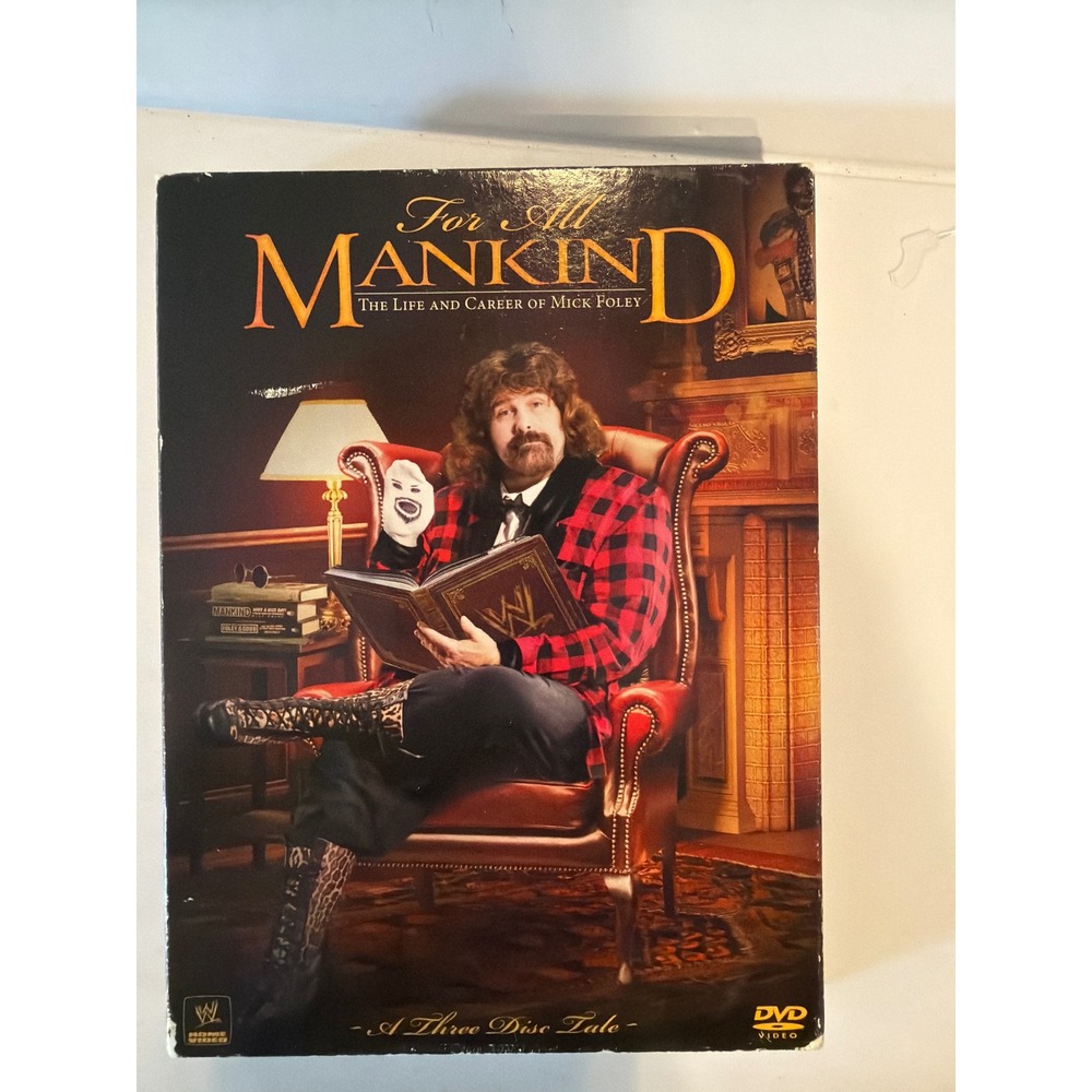 WWE For All Mankind The Life and Career of Mick Foley 3 Disc DVD Set 2013